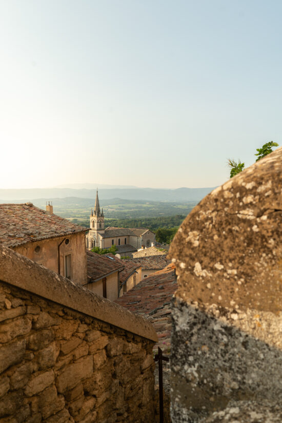Bonnieux Dorpje frankrijk